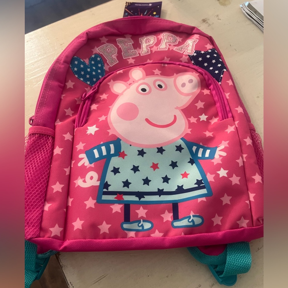 Brand new small Peppa Pig backpack…tags still on